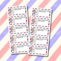 Stickers for postcrossing