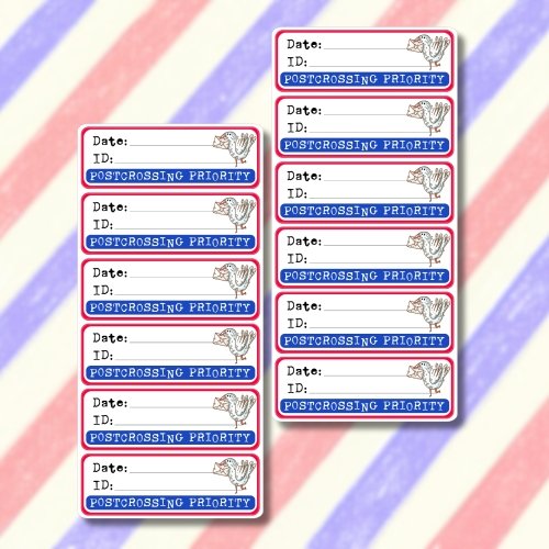 Stickers for Postcrossing 4: Postcrossing Priority