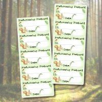 Stickers for Postcrossing 6: Squirrel