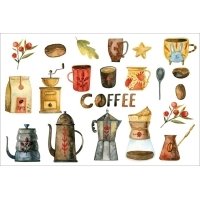 Coffee postcard