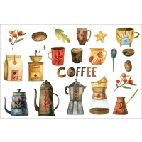 Coffee postcard