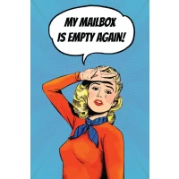 Pop art postcard