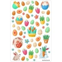 Easter sticker sheet