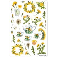 Sticker sheet #063: Dandelion, MAXI