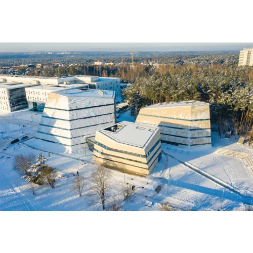Nebula postcard #011: Vilnius University Library