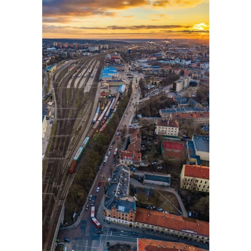 Nebula postcard #045: Vilnius railway station