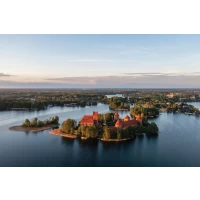 Nebula postcard #091: Trakai Island Castle