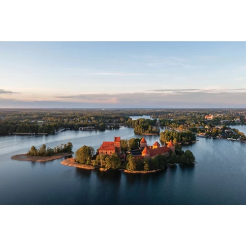 Nebula postcard #091: Trakai Island Castle