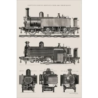 Postcard #1032 | Train