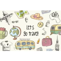 Postcard #1050 | Let's go Travel