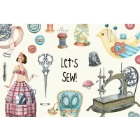Postcard #1051 | Let's Sew