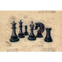 Postcard #1067 | Chess