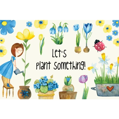 Postcard #1054 | Let's Plant Something