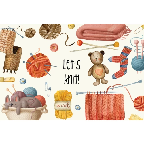 Postcard #1053 | Let's Knit