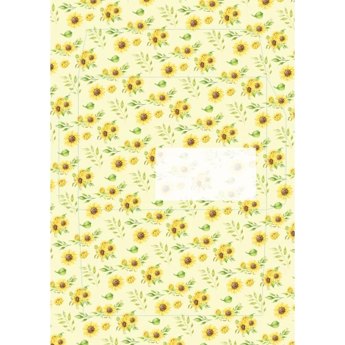 Printable envelope #2: Sunflowers