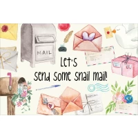 Postcard #1091 | Let’s Send some Snail Mail