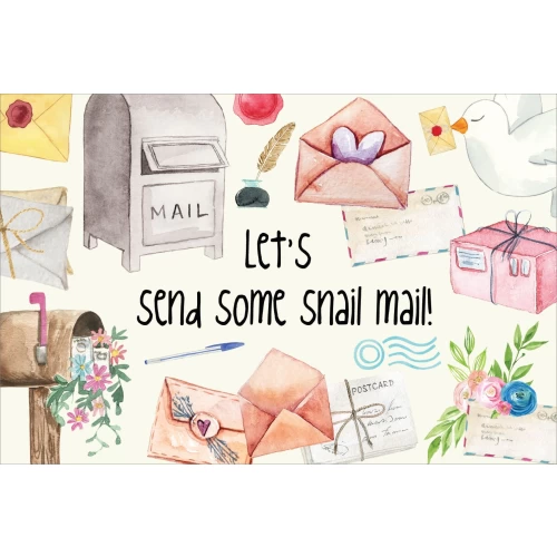 Postcard #1091 | Let’s Send some Snail Mail