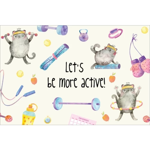Postcard #1092 | Let’s be more Active