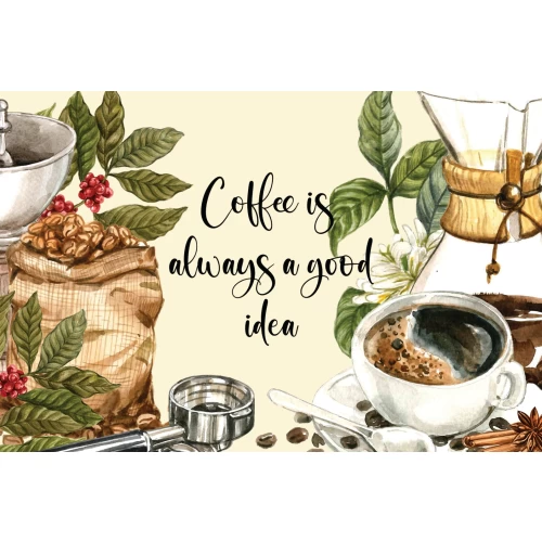 Postcard #1102 | Coffee is Always a Good idea