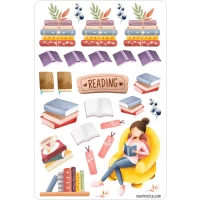 Sticker sheet #073: Reading, MAXI