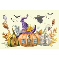Postcard #1117 | Halloween postcard