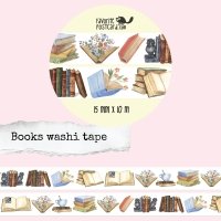 Washi tape #057: Books