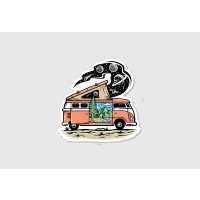 Vinyl sticker #015: Camper
