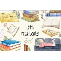 Postcard #1223 | Let's read Books