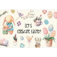 Postcard #1230 | Let’s celebrate Easter
