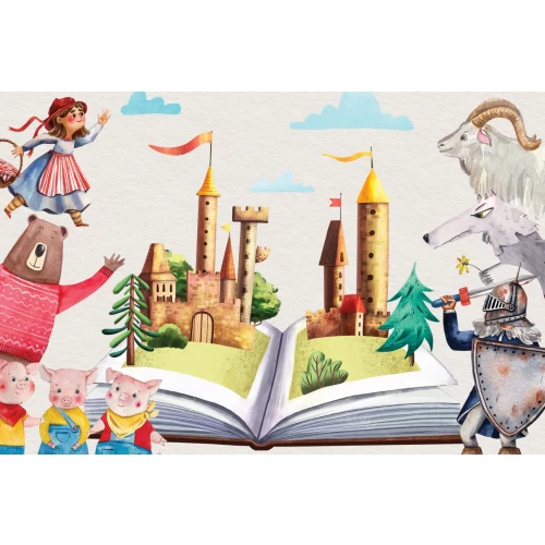 Postcard #1269 | Magic of books