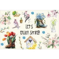 Postcard #1276 | Let’s enjoy Spring