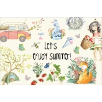 Postcard #1277 | Let’s enjoy Summer