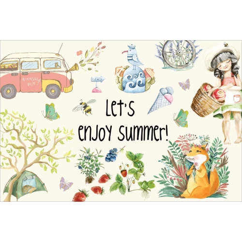 Postcard #1277 | Let’s enjoy Summer
