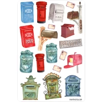 Sticker sheet #101: Mailboxes, MAXI