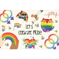 Postcard #1393 | Let’s celebrate Pride