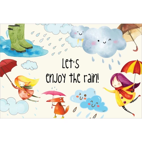 Postcard #1328 | Let’s enjoy the Rain