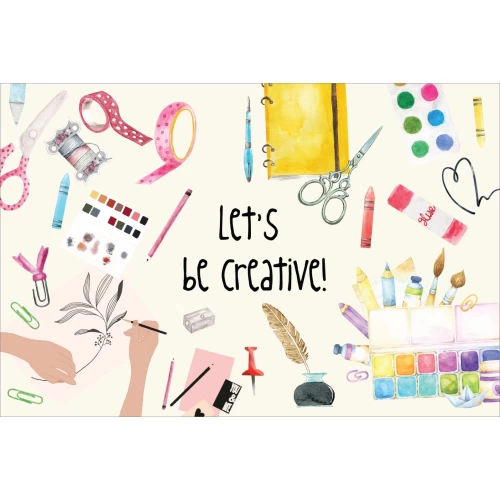 Postcard #1158 | Let’s be Creative