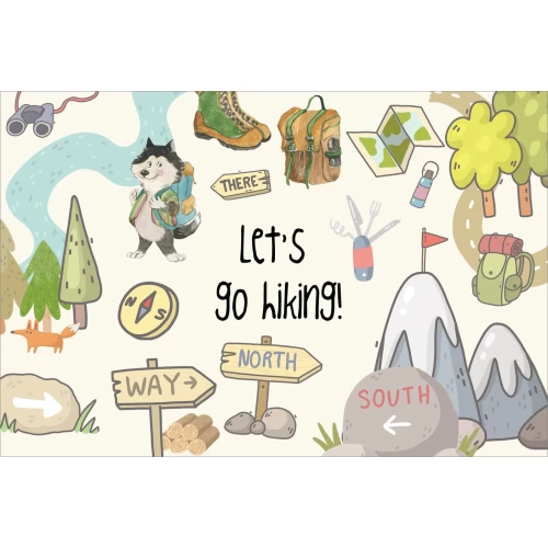 Postcard #1168 | Let’s go Hiking