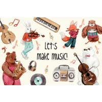 Postcard #1397 | Let’s make Music