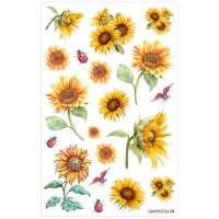 Sticker sheet #106: Sunflowers, MAXI