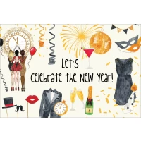 Postcard #1567 | Let’s celebrate the New Year