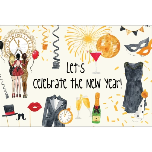 Postcard #1567 | Let’s celebrate the New Year