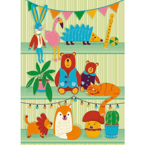 Chestnut&Pie postcard #003: Toys