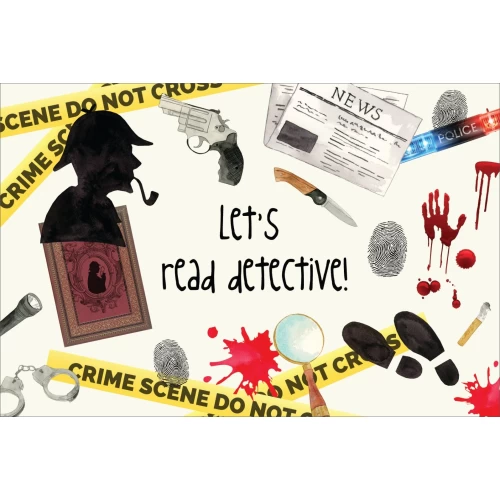 Postcard #1600 | Let’s read Detective