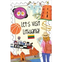 Postcard series, Let's visit