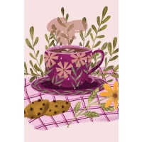 Coffee postcard