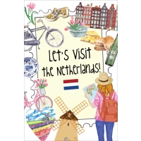 Let's visit the Netherlands! | Postcard series