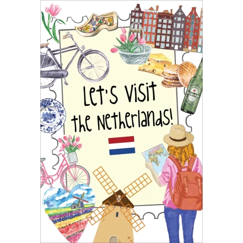 Let's visit the Netherlands! | Postcard series