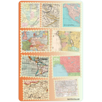 Maps sticker sheet
