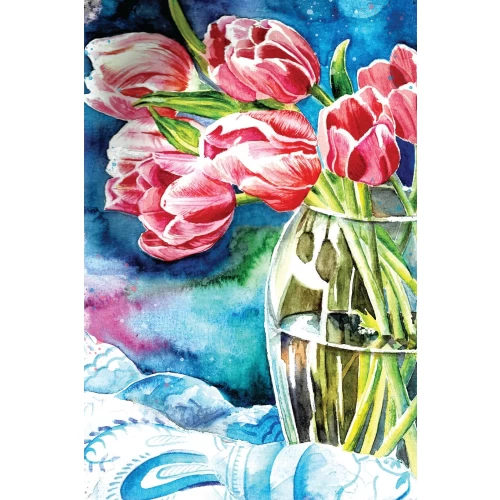 Postcard #1745 | Tulips